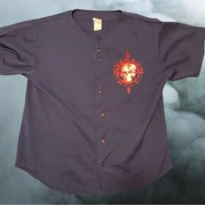 Cypress Hill Button Up Baseball Jersey Unisex Size Large